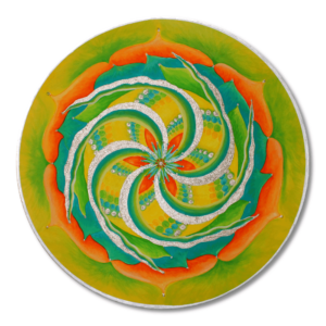 Energiebilder Acryl Energie Bild Mandala