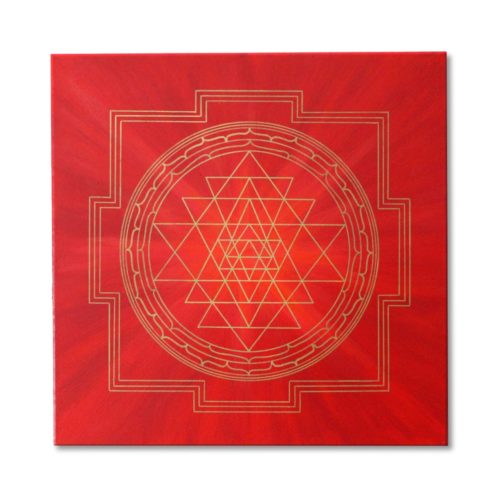 Leinwandbild Sri Yantra Selbstverwirklichung