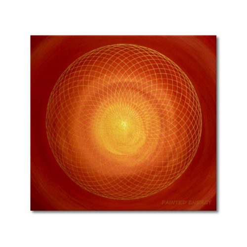 Leinwandbild Torus starkes Herz