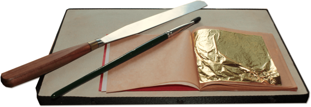 24 Karat Blattgold Set