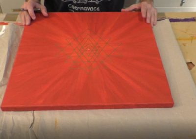 Sri Yantra malen_Schritt16