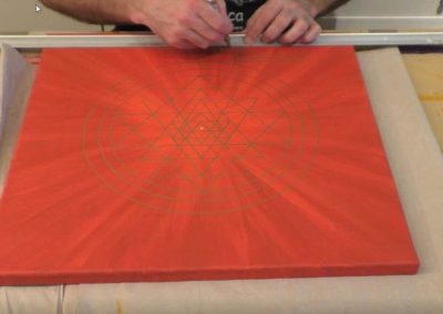 Sri Yantra malen_Schritt18