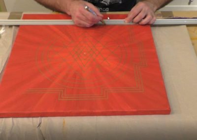 Sri Yantra malen_Schritt19
