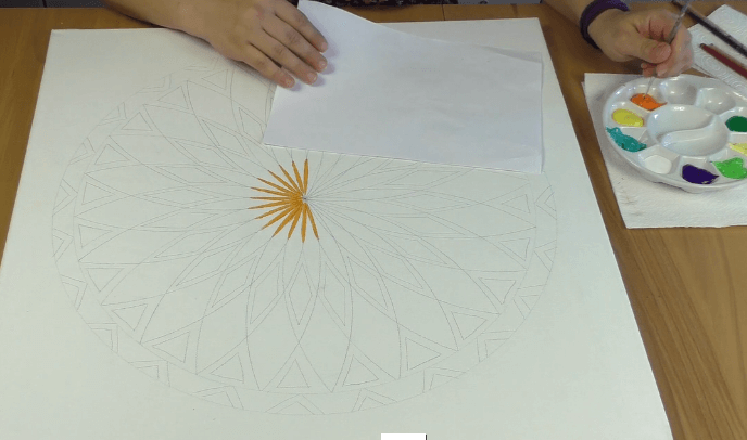ausmalen Mandala