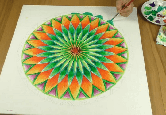 Mandala malen online