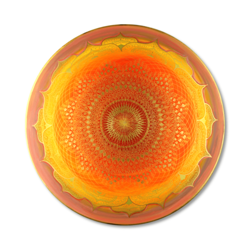 Wandbild Mandala Muladhara Lebenskraft