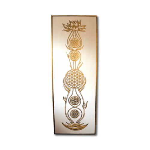 Wandbild Kundalini Blume des Lebens