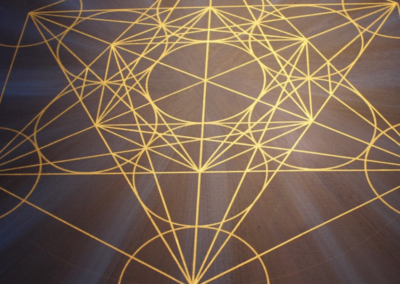 Würfel des Metatron malen