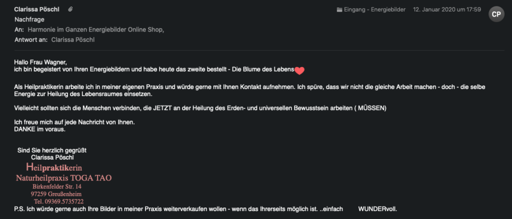 Energiebild bei einer Kundin oder einem Kunden
