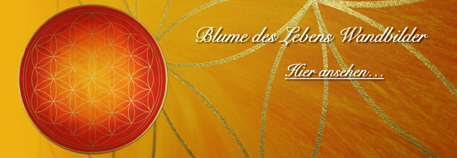 Lebensblume Wandbilder