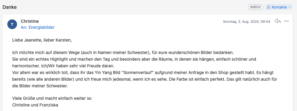 Energiebild bei einer Kundin oder einem Kunden