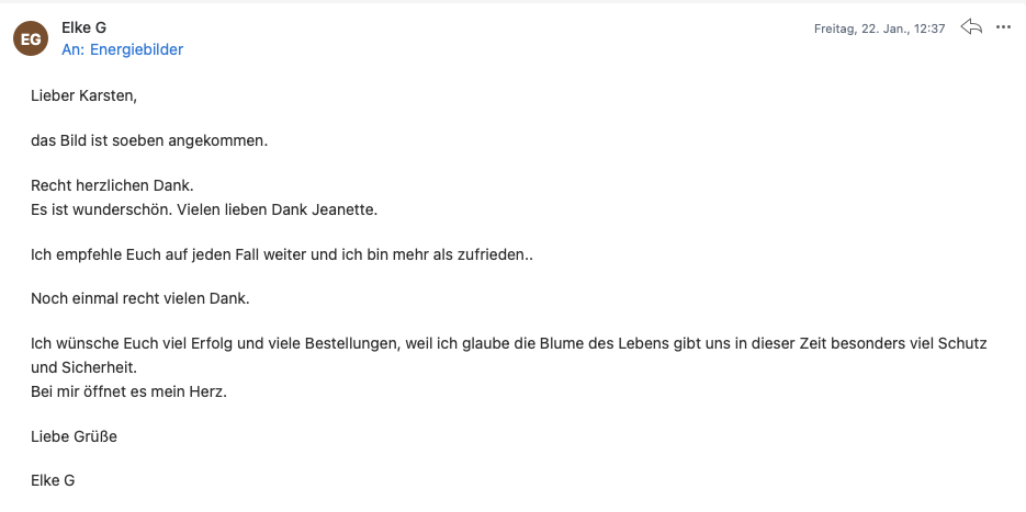 Energiebild bei einer Kundin oder einem Kunden