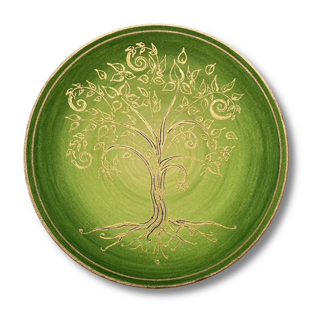 Wandbild keltischer Lebensbaum ab Größe 30cm - handgemalt
