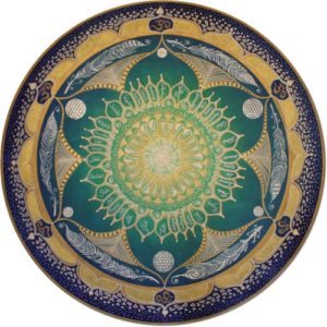 Mandala_Kraft der Worte_90cm_ Magie der Energiebilder