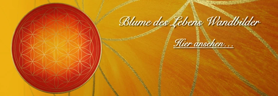 Blume des Lebens Wandbilder