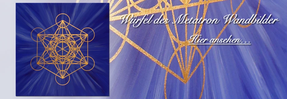 Würfel des Metatron Wandbilder