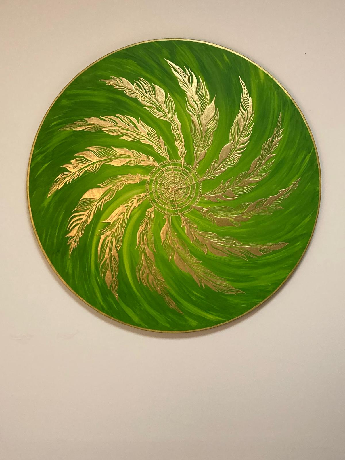 Original - Kraft der Träume – Acryl-Panorama auf Leinwand, 100 cm Breite - sofort verfügbar